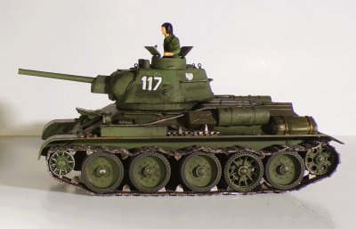 Czołg średni T-34/76 obrazca 1943 z wieżyczką 