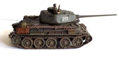 Czołg średni T-34/85 fabr. nr. 183 w Niżnim Tag