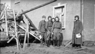 Czołg średni T-34/85 fabr. nr. 183 w Niżnim Tag