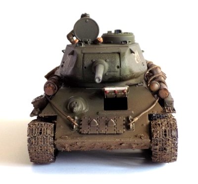 Czołg średni T-34/85 fabr. nr. 183 w Niżnim Tag