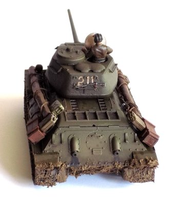 Czołg średni T-34/85 fabr. nr. 183 w Niżnim Tag