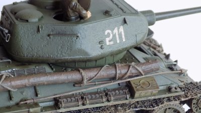 Czołg średni T-34/85 fabr. nr. 183 w Niżnim Tag