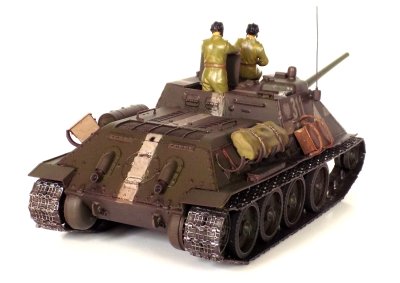 Działo pancerne SU-85.