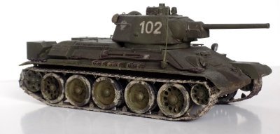 T-34-76 obr. 1943 - 102 RUDY!