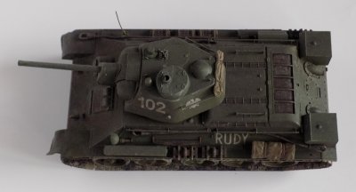 T-34-76 obr. 1943 - 102 RUDY!