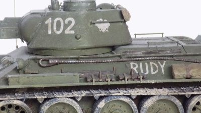 T-34-76 obr. 1943 - 102 RUDY!