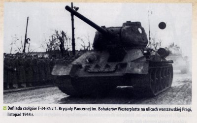 T-34/85 prod. 1944 fabr. 112 w Niznim Tagile (Gork