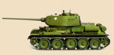 T-34/85 prod. 1944 fabr. 112 w Niznim Tagile (Gork