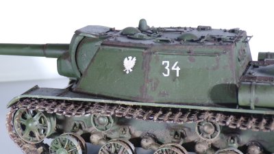 Ciężkie działo pancerne SU-152.