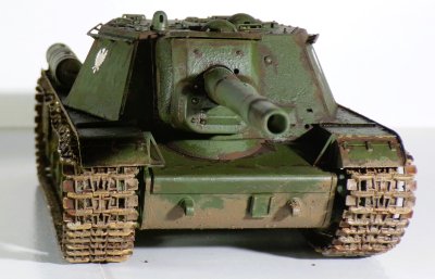 Ciężkie działo pancerne SU-152.