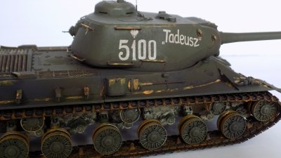 Czołg ciężki IS-2M 5 Pułk Czołgów Ciężkich