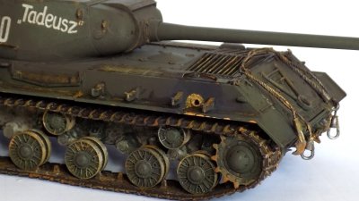 Czołg ciężki IS-2M 5 Pułk Czołgów Ciężkich