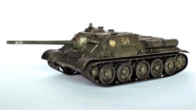 Średnie działo pancerne SU-85 UZTM