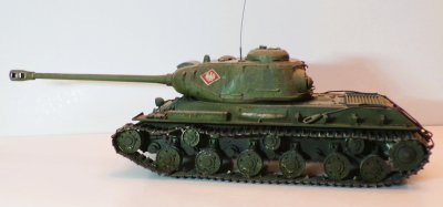 Czołg ciężki IS-2m pomnik w Lęborku.