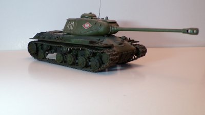 Czołg ciężki IS-2m pomnik w Lęborku.