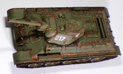 Czołg średni T-34/76 pomnik w Studziankach Panc.