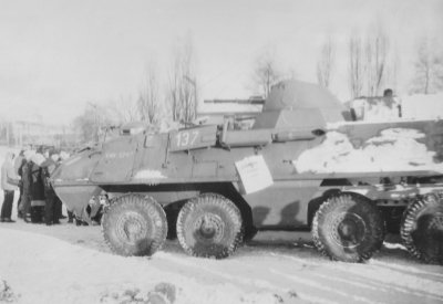 Czołg średni T-34/85 z pomnika w Gdańsku.