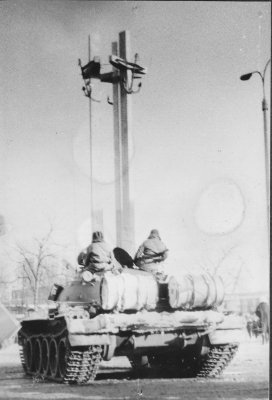 Czołg średni T-34/85 z pomnika w Gdańsku.