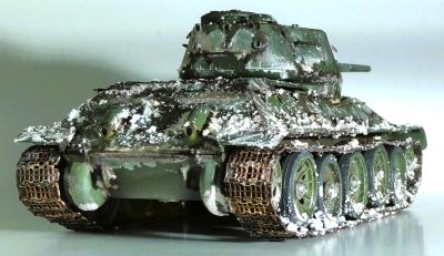 Czołg średni T-34/85 z pomnika w Gdańsku.
