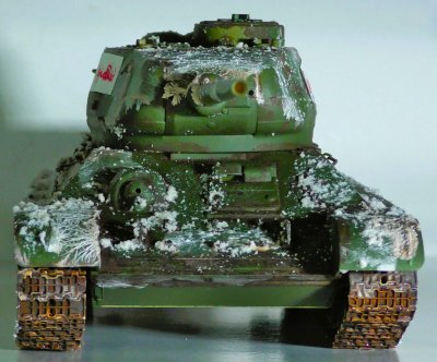 Czołg średni T-34/85 z pomnika w Gdańsku.