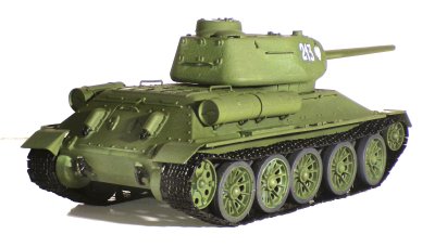 Czołg średni T-34/85 z pomnika w Wejherowie