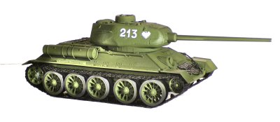 Czołg średni T-34/85 z pomnika w Wejherowie