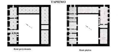 Zamek krzyżacki w Tapiewie (Tapiawie).