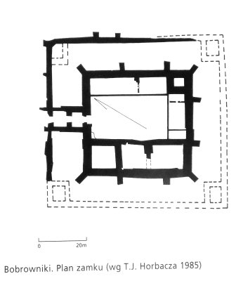 Zamek krzyżacki w Bobrownikach