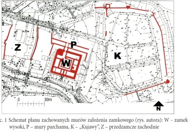 Zamek krzyżacki w Człuchowie.