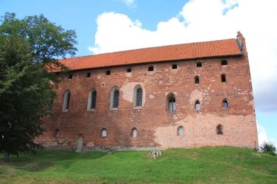 Zamek krzyżacki w Działdowie.