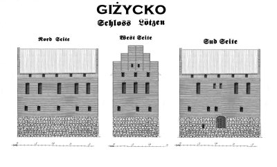 Zamek krzyżacki w Giżycku.