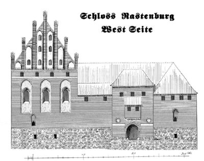 Zamek krzyżacki w Kętrzynie.