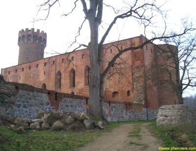 Zamek krzyżacki w Świeciu.