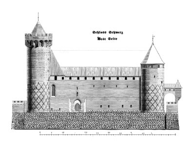 Zamek krzyżacki w Świeciu.