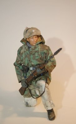 SS-Schütze z 15. Waffen-Grenadier-Division der SS