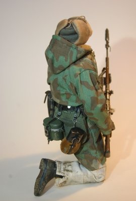 SS-Schütze z 15. Waffen-Grenadier-Division der SS