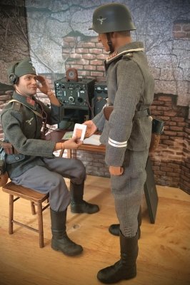 Punkt łączności z Luftnachrichten-Regiment 12.