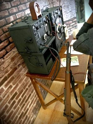 Punkt łączności z Luftnachrichten-Regiment 12.