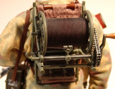 Telefonista z Fallschirm-Panz.grenadier Division. 