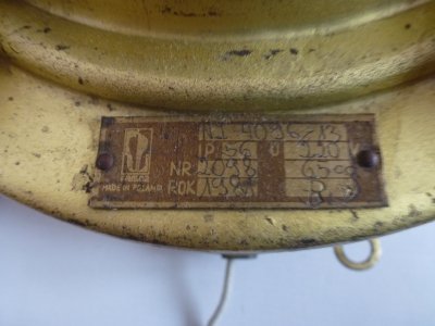 Lampa okrętowa Famor / 1012