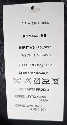 Jednostka Wojskowa Formoza - polowy 