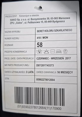Żandarmeria Wojskowa wz. 418/MON