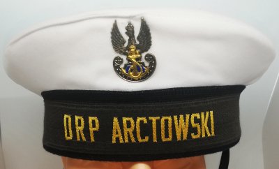Czapka garnizonowa marynarska - ORP Arctowski
