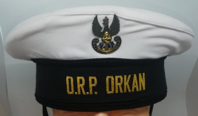 Czapka garnizonowa marynarska - ORP Orkan