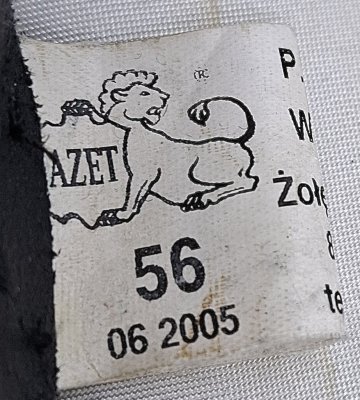 Czapka garnizonowa marynarska - Straży Granicznej