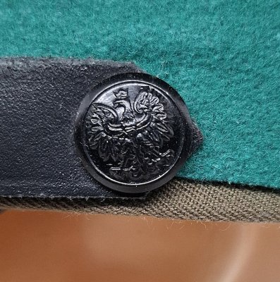 Czapka garnizonowa SG typ III - podpułkownik