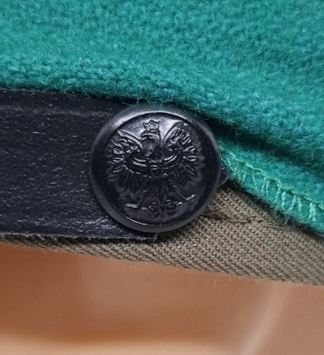 Czapka garnizonowa SG typ III - porucznik