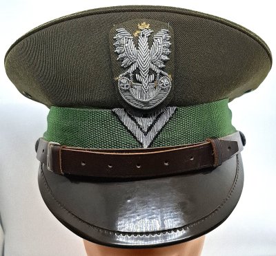 Czapka garnizonowa WOP tzw wz. 71 - starszy sierż