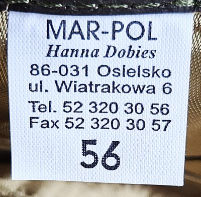 Furażerka wojsk lądowych wz. 416/MON