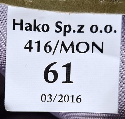 Furażerka Sił Powietrznych wz. 410/MON